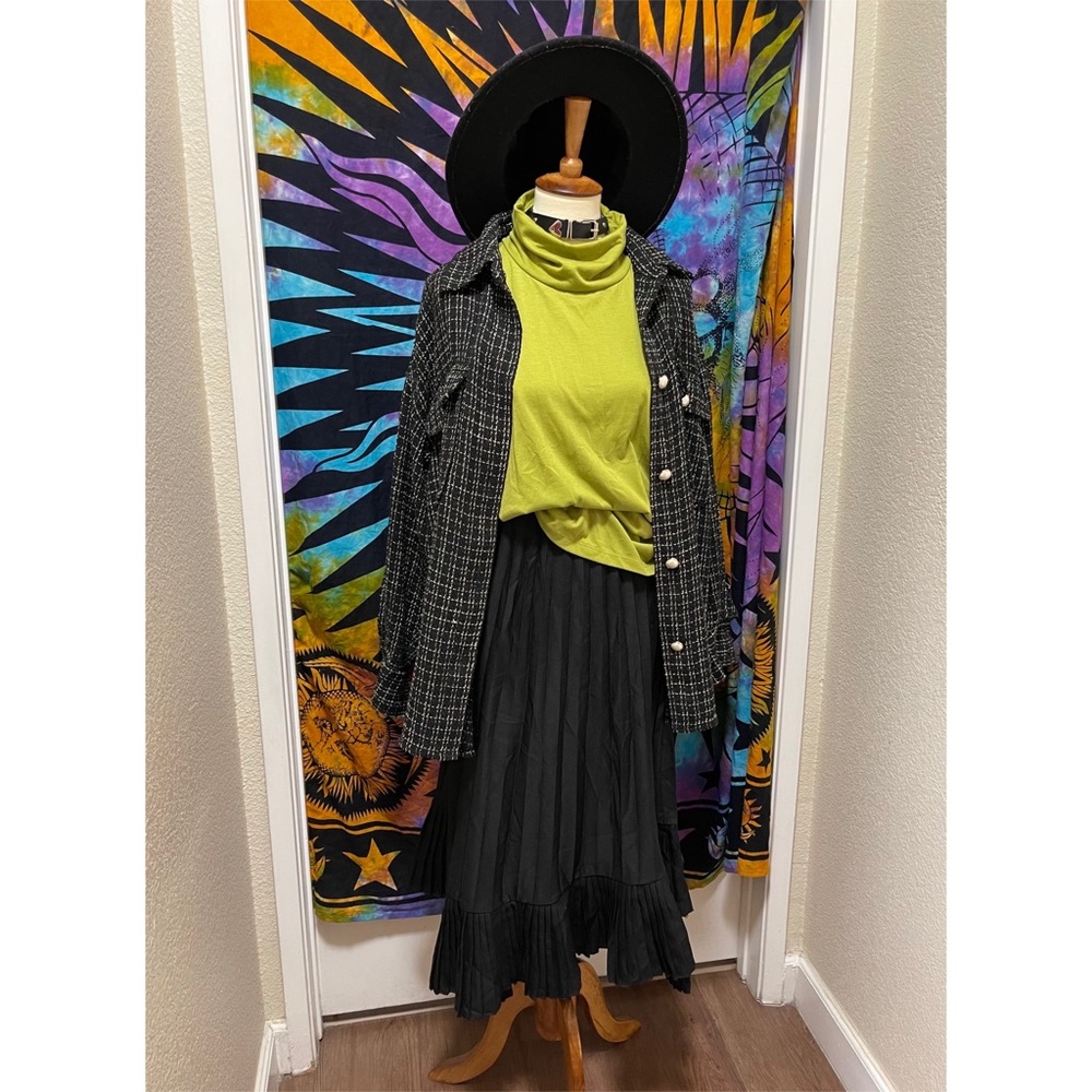 🌈 Lovely casual turtleneck comfort top - Picture 10 of 11